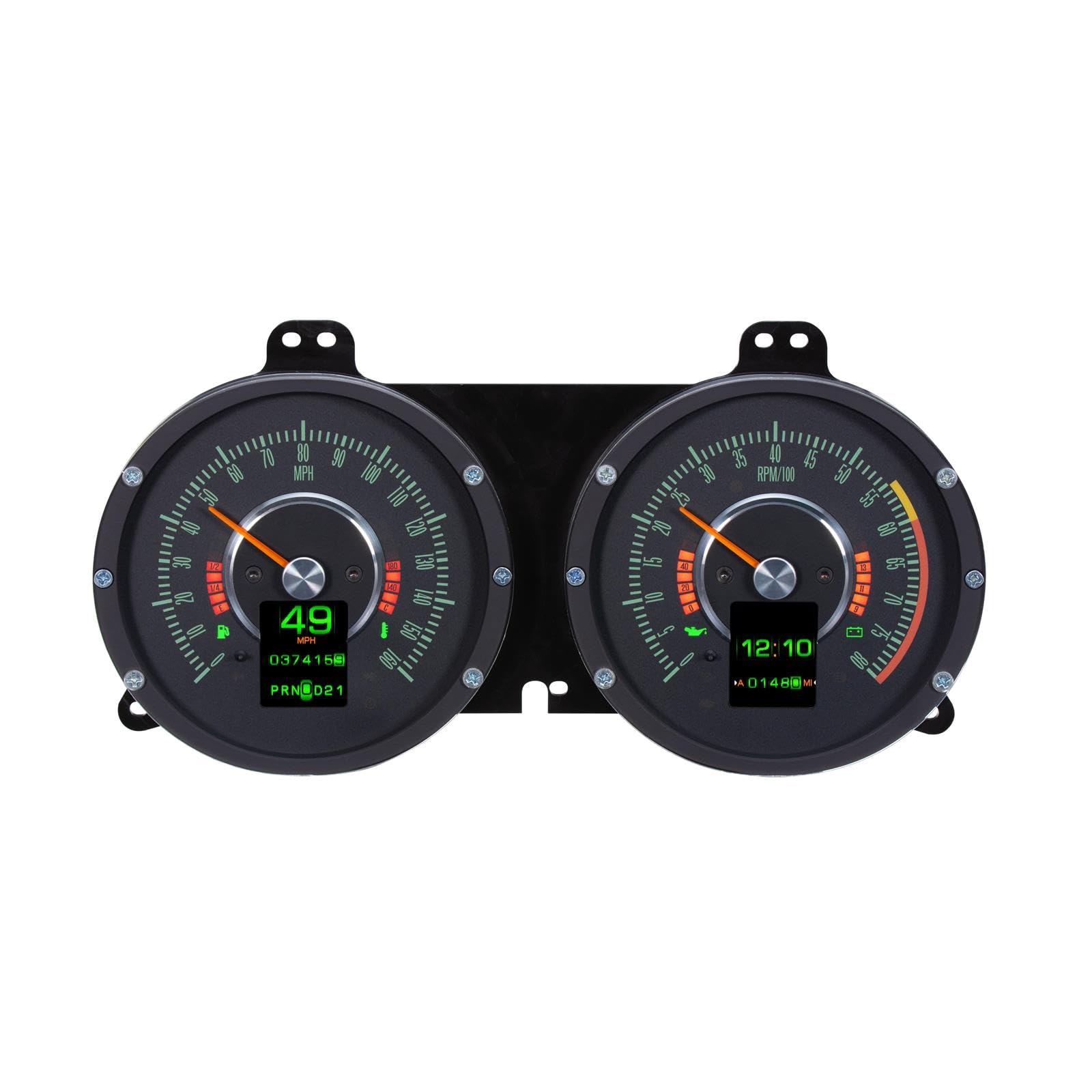 Dakota Digital Retrotech Gauge RTX-67C-CAM-X Instrument System Compatible with 1967 Chevy Camaro Firebird