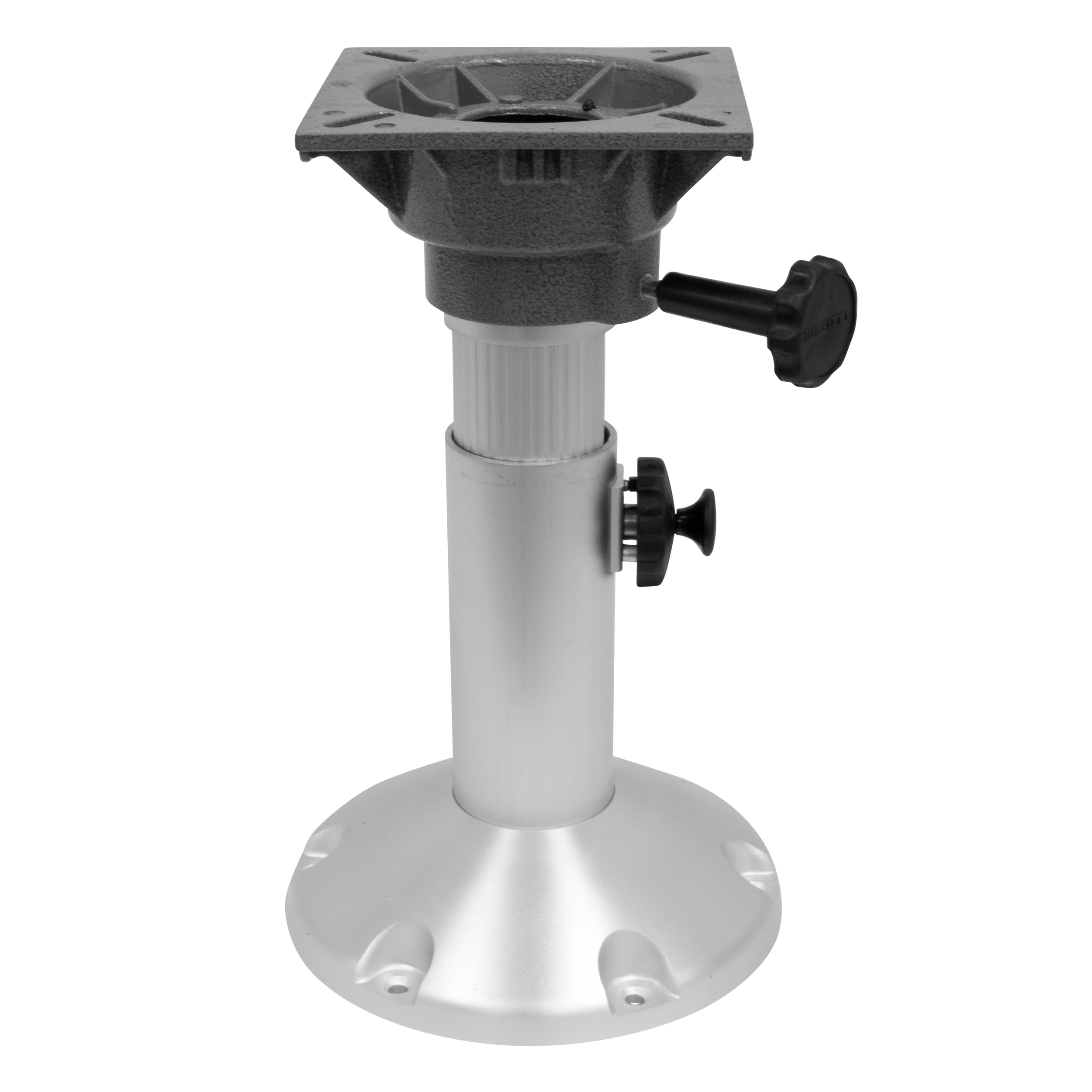 Boat Seat Pedestal Wise 8WP21-18S, Adjustable Height from 12" to 18", with Standard Seat Mount