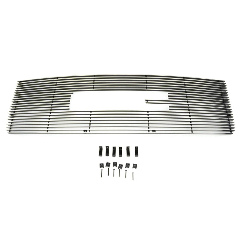 Horizontal T-Rex 21205 Aluminum Polished Finish Billet Grille Overlay for GMC Sierra 1500