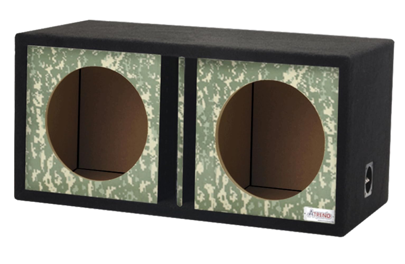 Atrend Dual Vented GFX Series Divided Chamber 15" Subwoofer Enclosure (Desert Digi Camo)