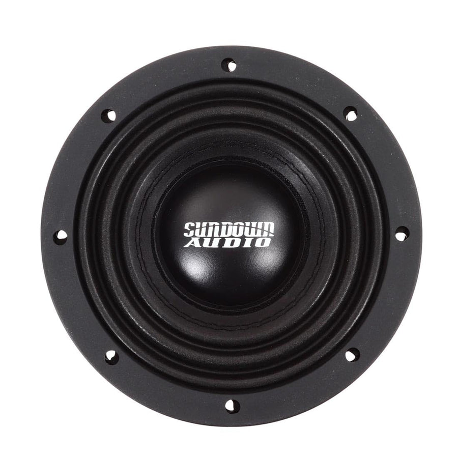 6.5” D2 Sundown Audio U Series Subwoofer – 500W RMS/1000W Peak, Dual 2 Ohm, 1.75" Black Aluminum VC, 19mm Xmax, Heavy-Duty Cast Basket Car Sub