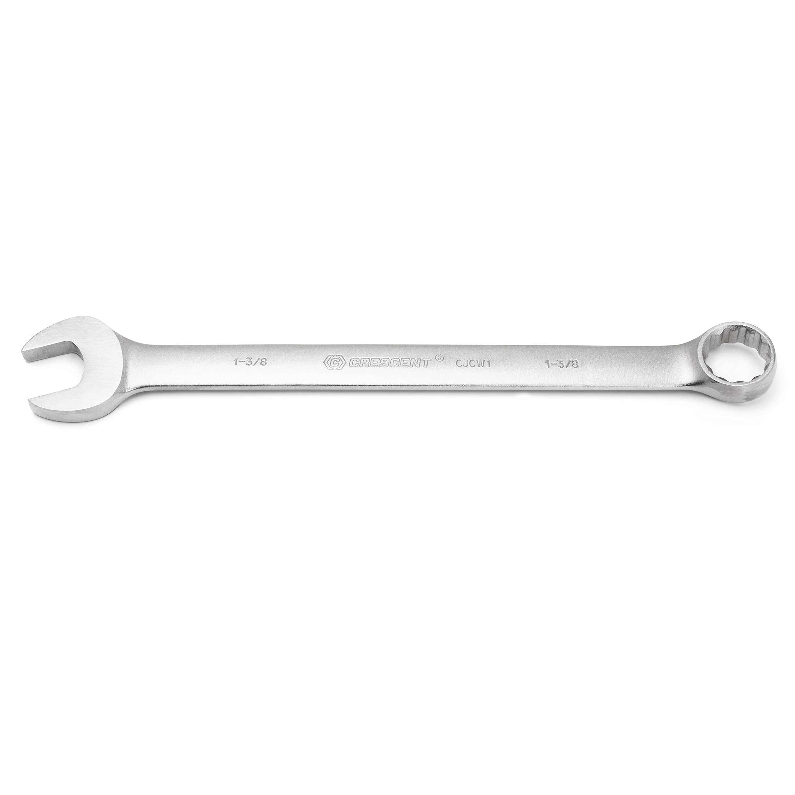 Crescent 12 Point 1-3/8" Satin Jumbo Long Pattern Combination Wrench - CJCW1