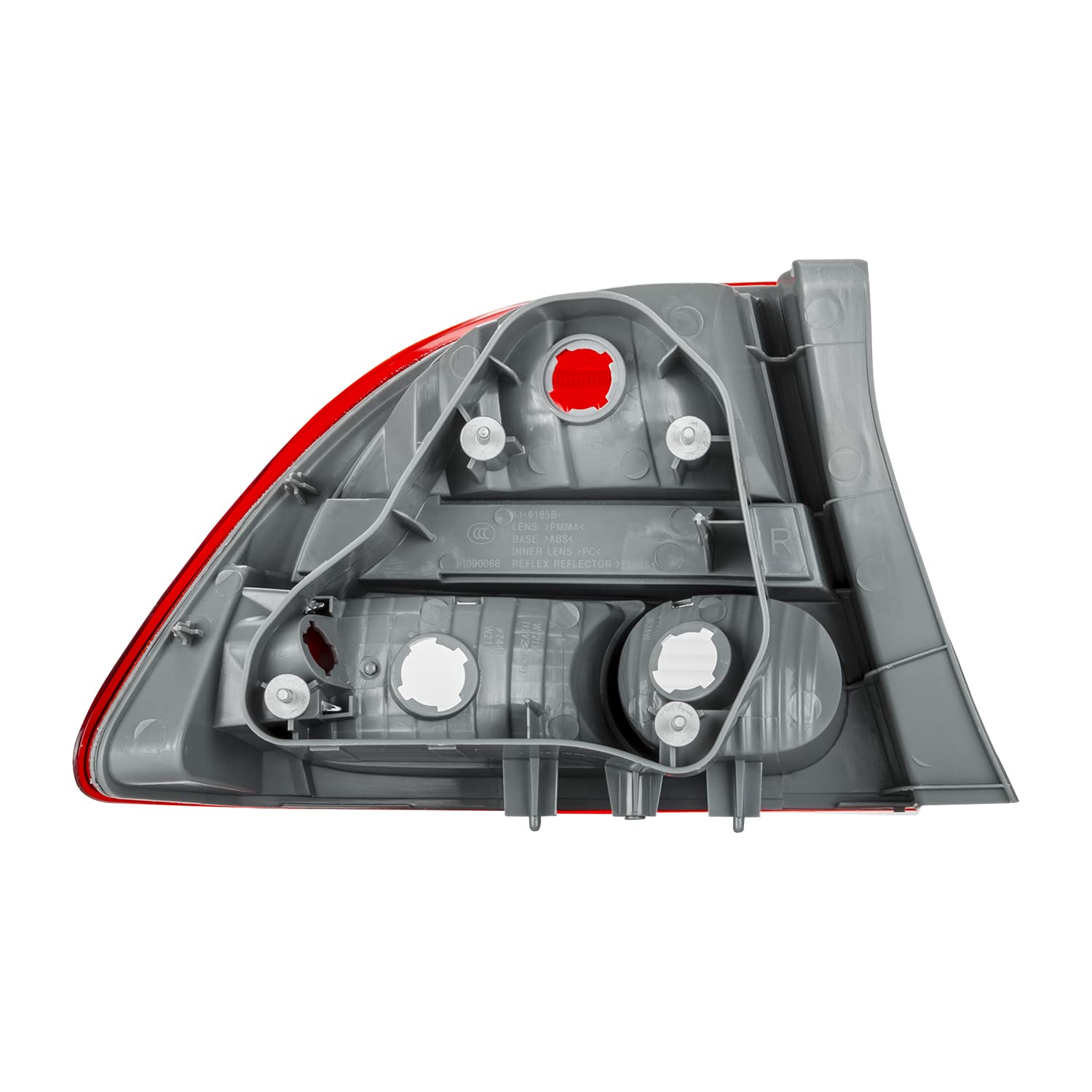 Right TYC Tail Light Assembly Compatible with 2009-2011 Honda Civic