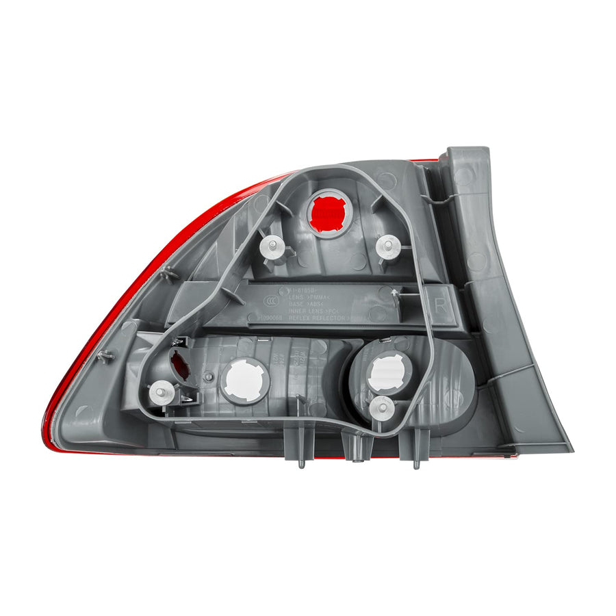 Right TYC Tail Light Assembly Compatible with 2009-2011 Honda Civic