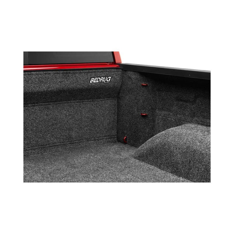 Classic Bed Liner Bedrug | Fits 2019 - 2024 Chevrolet Silverado / GMC Sierra 1500 New Body 6.6" Bed w/Multi TG & CrbnProBed (BRZSPRAYON required over Spray-In Liner), Charcoal Grey | BRC19SBMPK