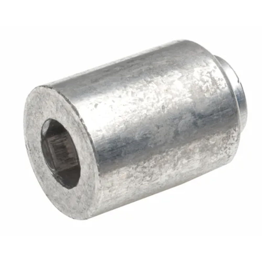 18-6118A Sierra Aluminum Cylinder Block Anode, silver