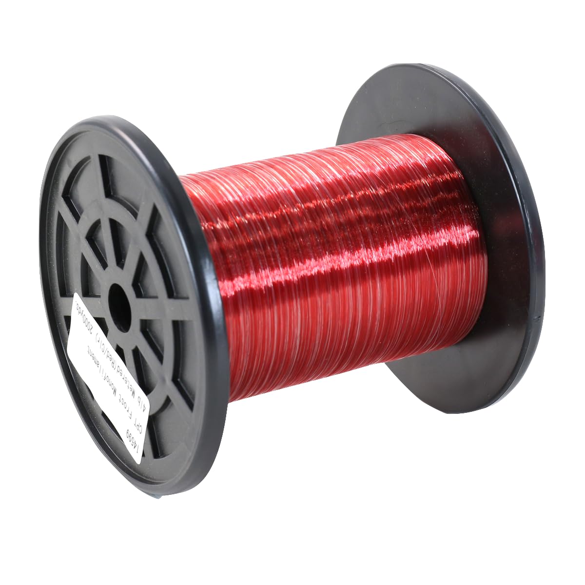 CPT Monofilament Frost Fishing Line – 8lb Test, 2000 Yards – Metered Red/Clear Ice Fishing Line – Cold Weather Mono with Low Memory, Abrasion Resistance & Low Stretch for Stealthy Presentations