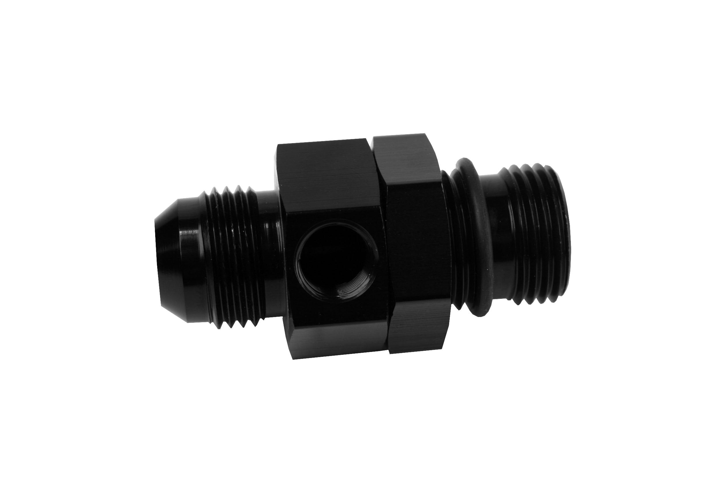 Fitting, Aeromotive Union, AN-08, 1/8-NPT Port 15695