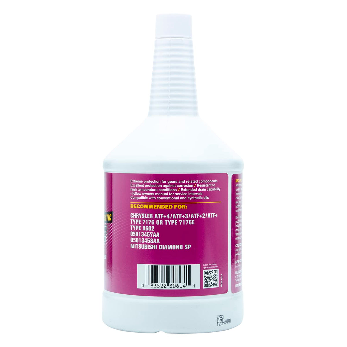Full Synthetic C+ Automatic Transmission Fluid (ATF) Red Line 30604 - 1 Quart
