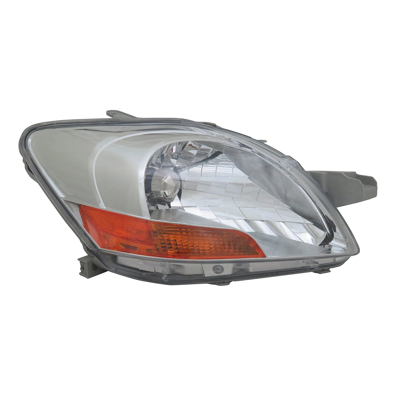 Right TYC Headlight Assembly Compatible with 2007-2011 Toyota Yaris