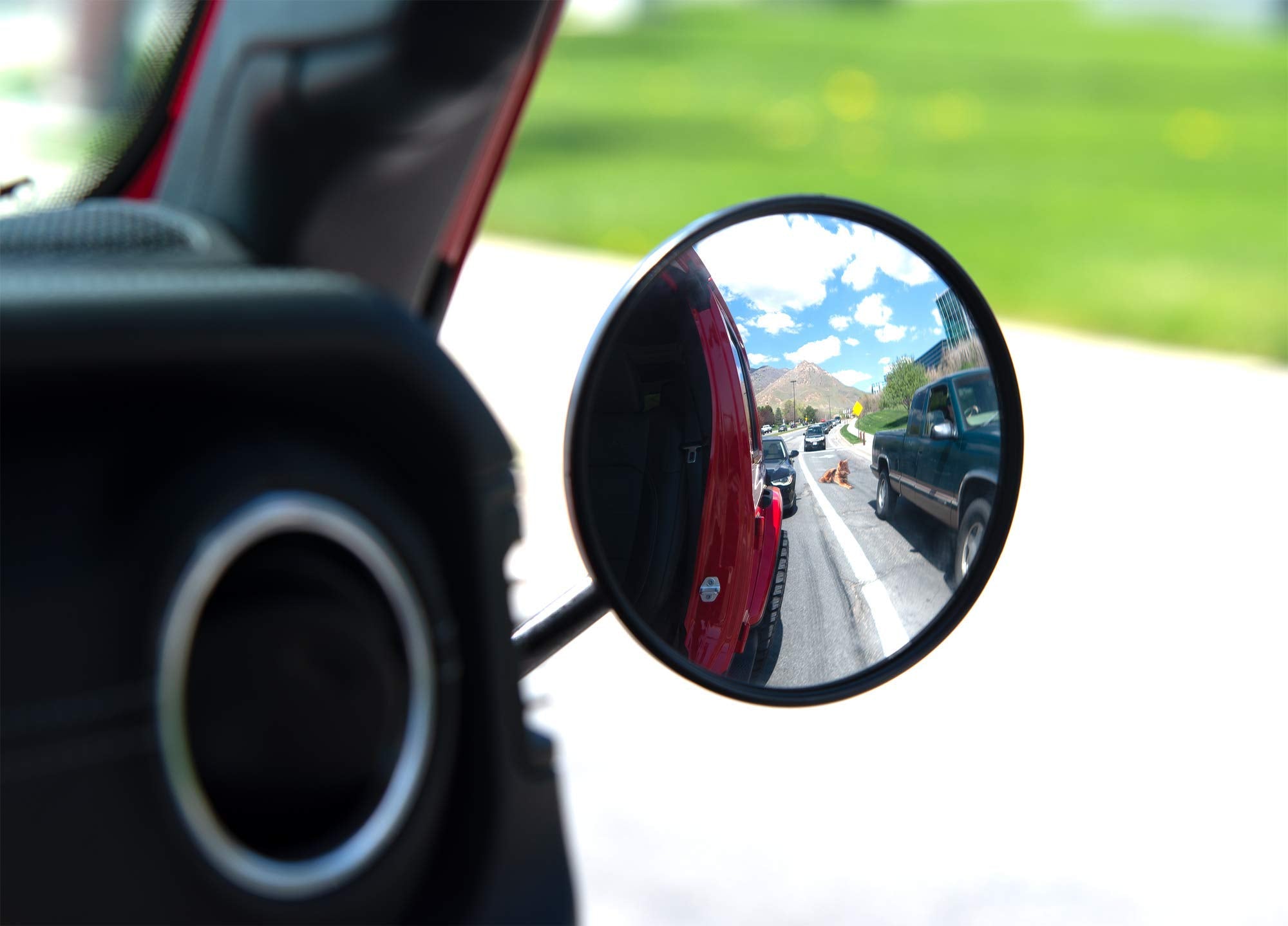 Coyote Mirror™ | Lange Originals | Compatible with Jeep Wrangler & Gladiator | Quick Removal Replacement Mirrors | NOT compatible with 4XE models