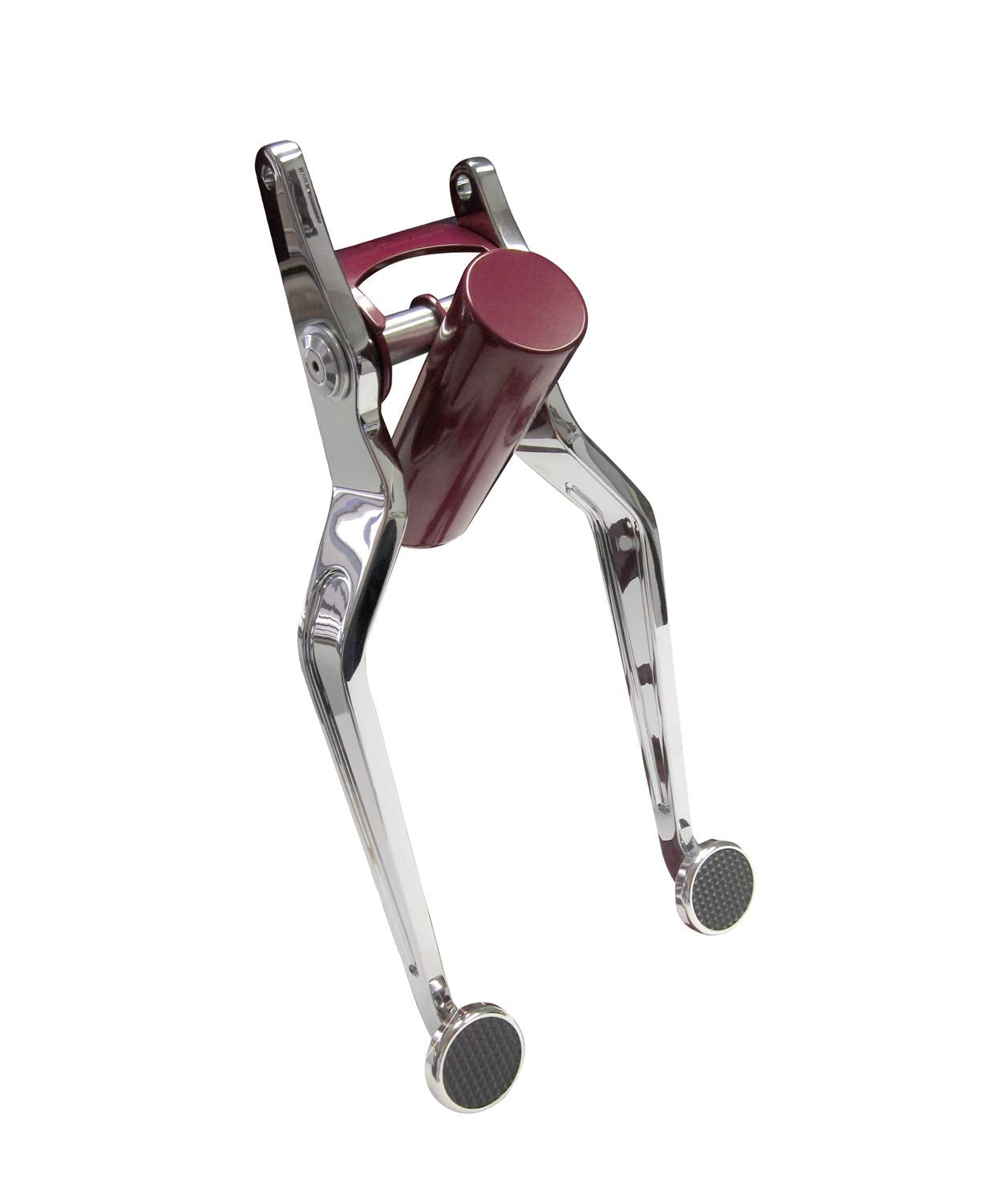 Brake and Clutch Pedal Arm Lokar BCA-9517 For 180 Degree, Goosy Edition Chrome Finish