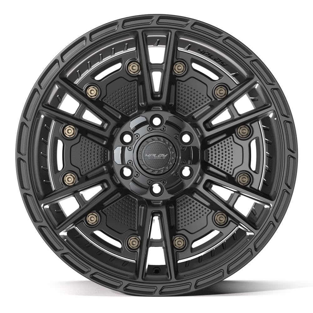 4Play Wheels 4PS01-20090-6D55-6B1: 20X9 Sport2.0 4Ps01 6X135Mm & 6X5.5" -6Et In Matte Black