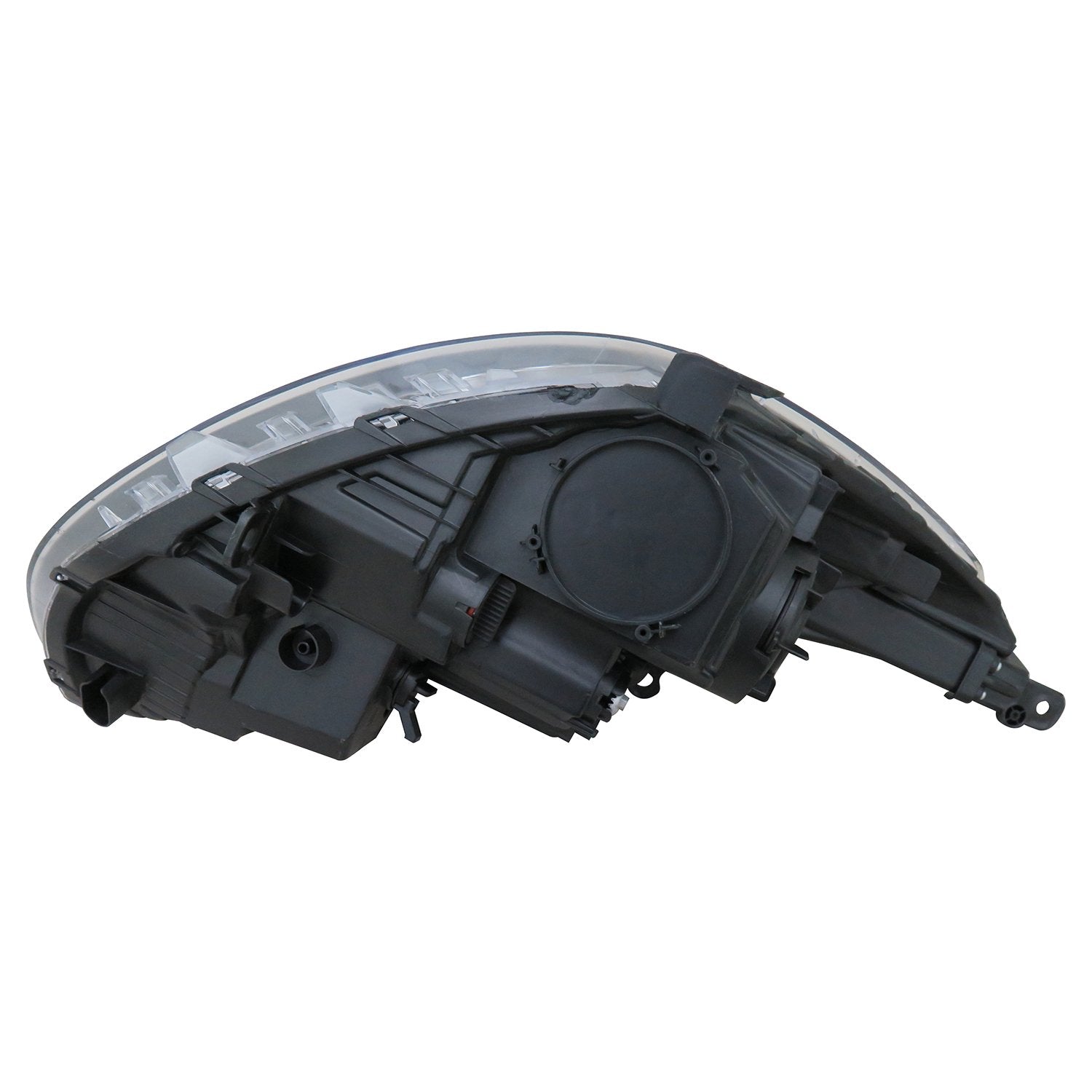 Left TYC Headlight Assembly Compatible with 2014-2017 Hyundai Accent