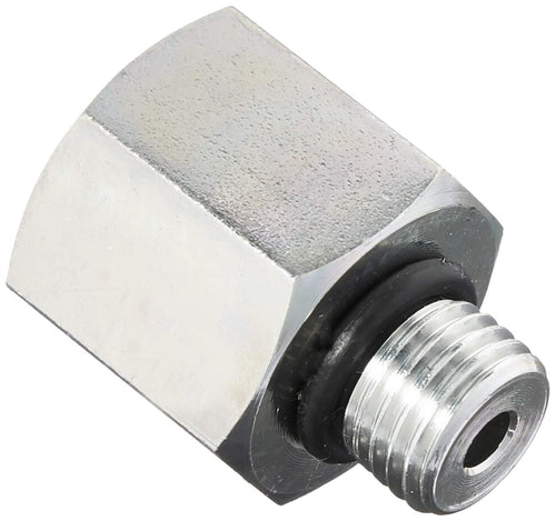 Gates Hydraulic Coupling/Adapter Fitting G60275-0302 (3MB-2FP) 3/8-24 x 1/8-27 Male O-Ring Boss to Female Pipe NPTF