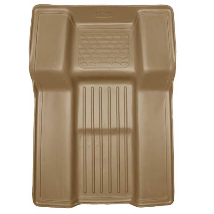 Weatherbeater Husky Liners Floor Mats | Fits 2007-2010 Cadillac Escalade, Chevrolet Tahoe & GMC Yukon | Walkway, 1-pc Tan - 81243