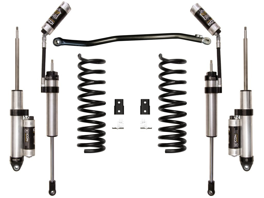 2.5" Lift ICON Stage 4 Suspension System, Compatible with 2014-Up Ram 2500 4WD, K212544