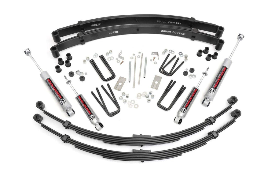 3" Rough Country Lift Kit w/N3 Shocks for 1984-1985 Toyota Truck 4WD - 71530