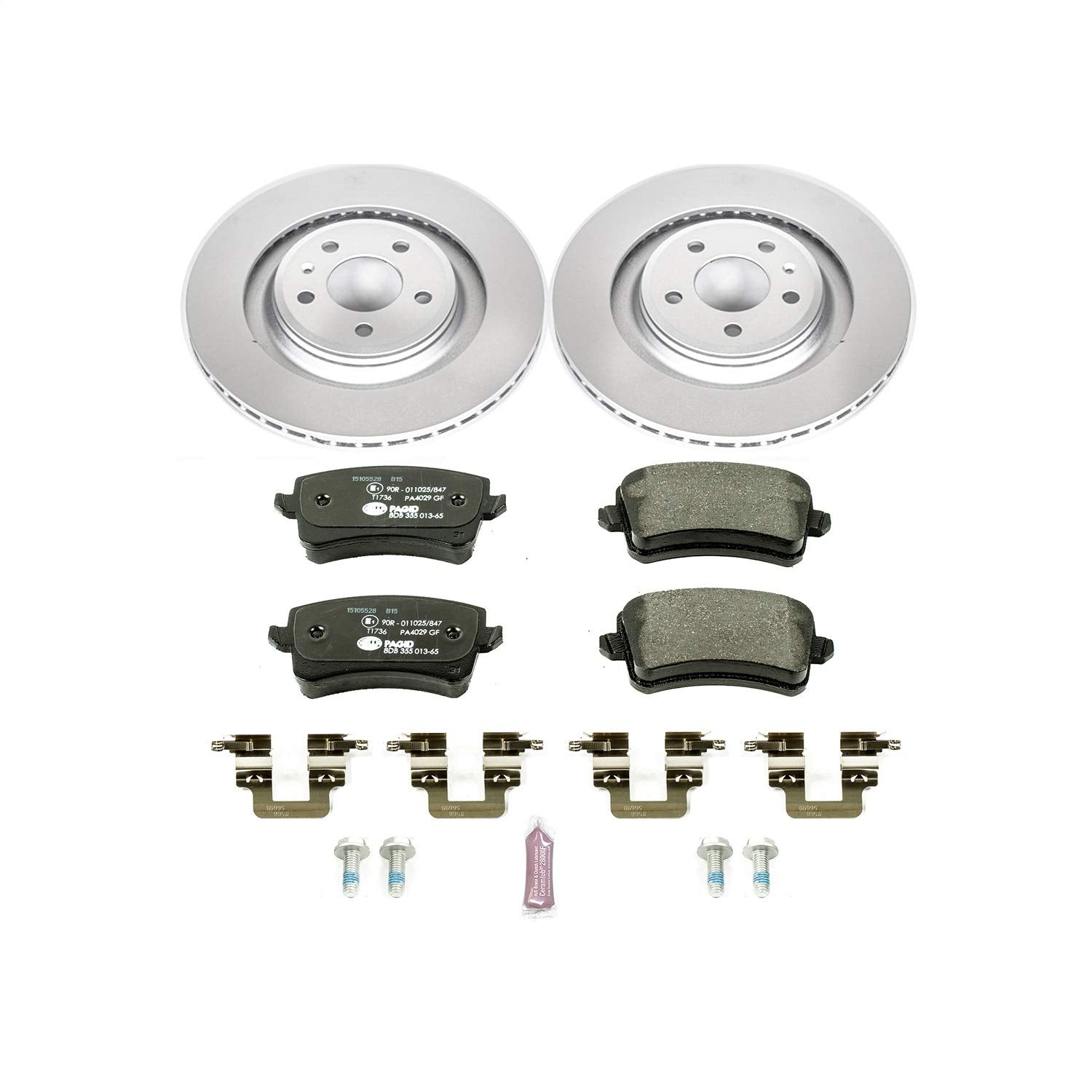 Euro-Stop Power Stop ESK4746 Rear Brake Kit