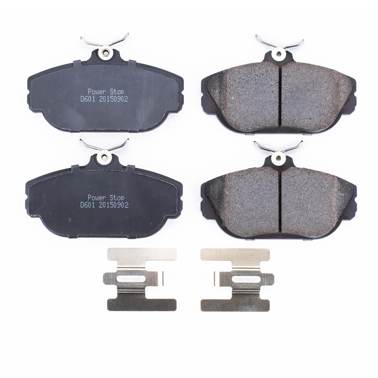 Power Stop Front Brake Kit For Ford Taurus 1993-02 |Lincoln Continental 1993-94 |Windstar 1995-98 |Mercury Sable 1994-00 - Ceramic Brake Pads With Installation Hardware, 17-601