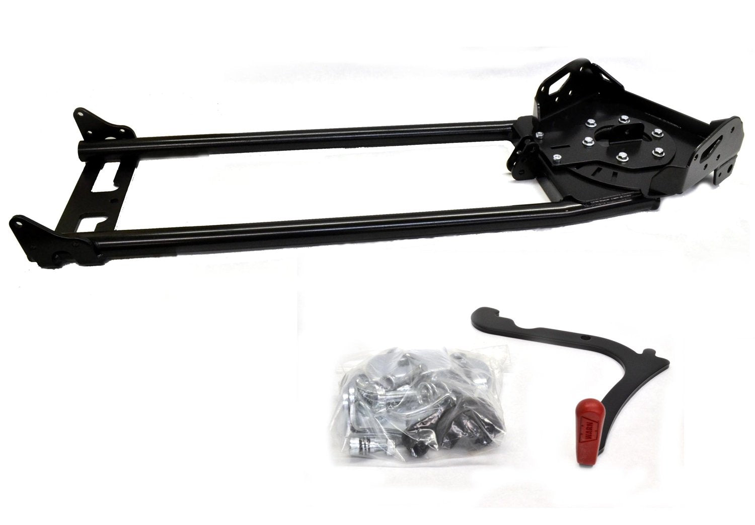 ProVantage WARN Plow Base/Push Tube Assembly, Black