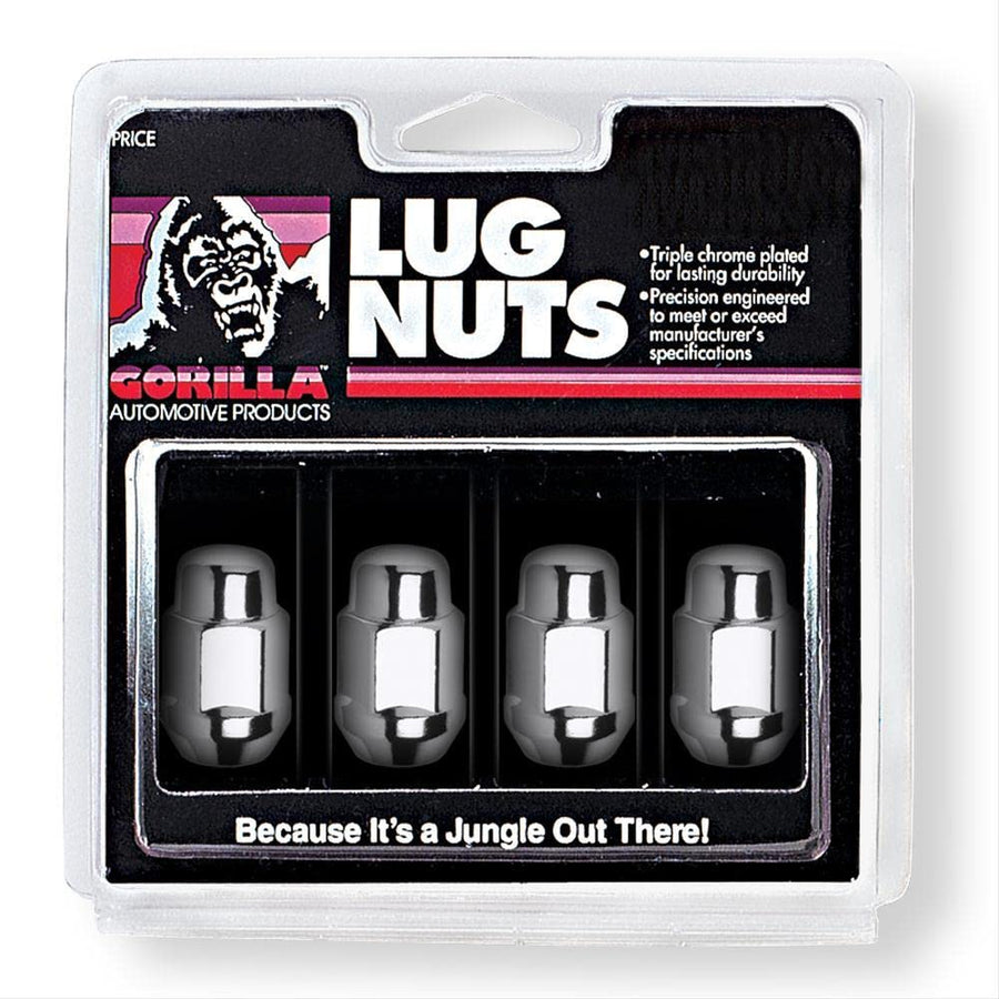 Acorn Bulge Seat Lug Nuts Gorilla Automotive 41177B (7/16" Thread Size)