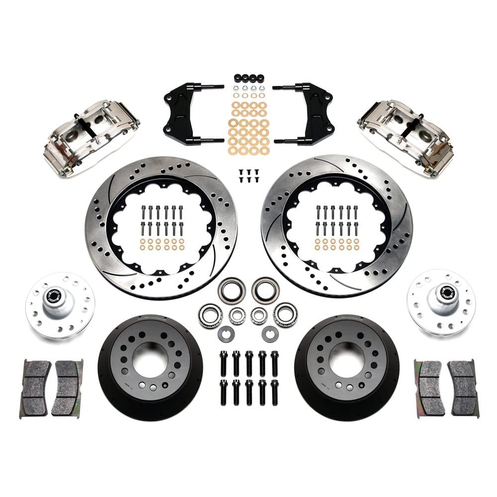 Wilwood Superlite Narrow 6R Front Hub Kit 14.00in Drill Pol WWE ProSpindle