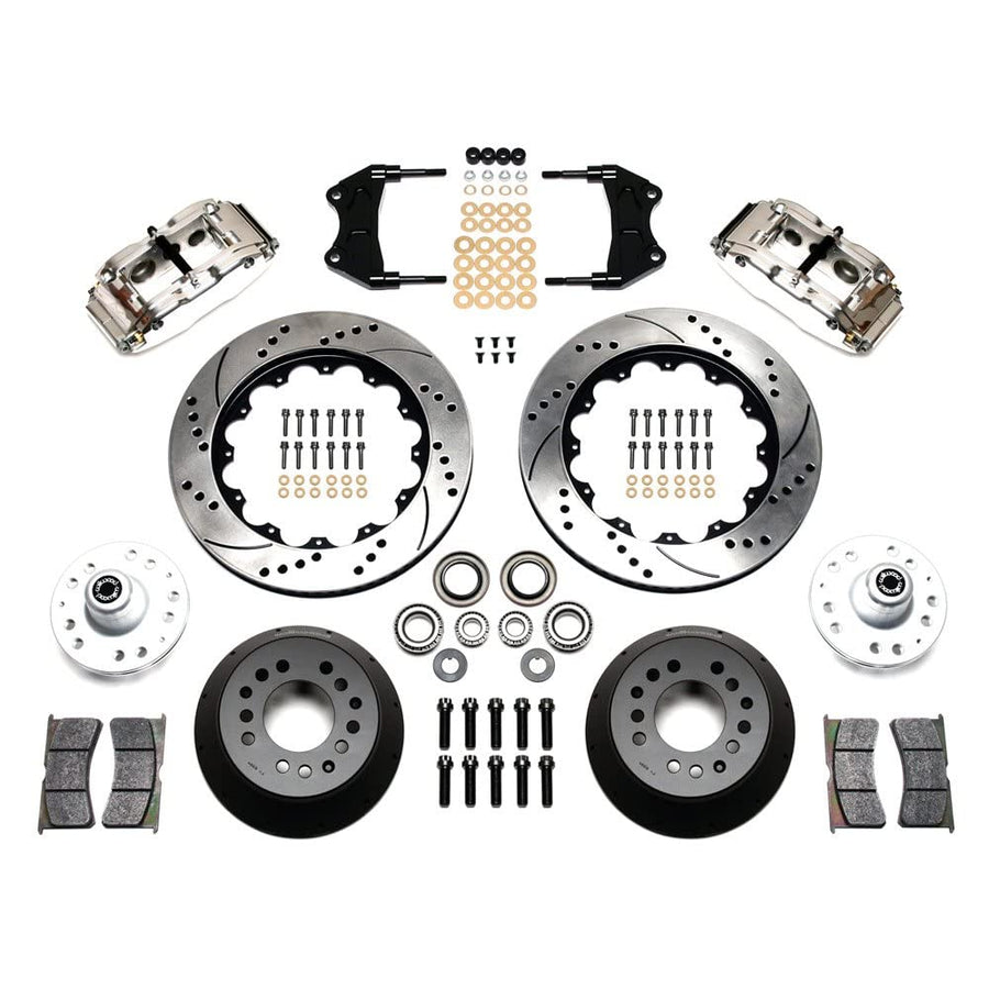 Wilwood Superlite Narrow 6R Front Hub Kit 14.00in Drill Pol WWE ProSpindle