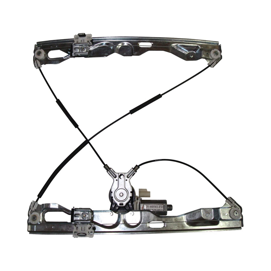 Power Window Motor and Regulator Assembly TYC 660400 Front Left-Side Compatible with 2009-2010 Ford F- Series Pickup (Hvy Dty)