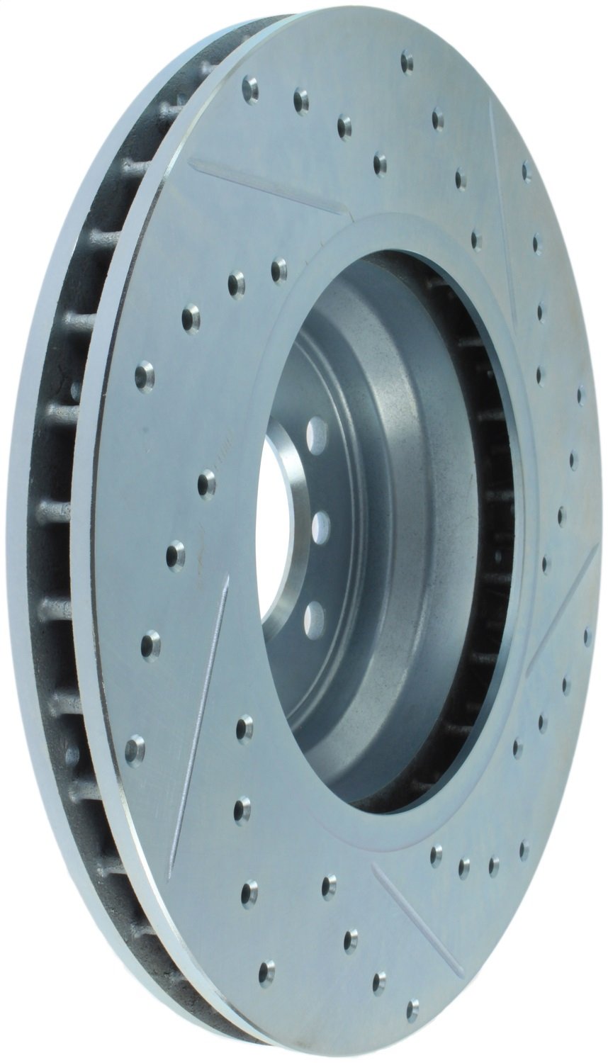 Front Right StopTech 227.34093R Select Sport Drilled and Slotted Brake Rotor