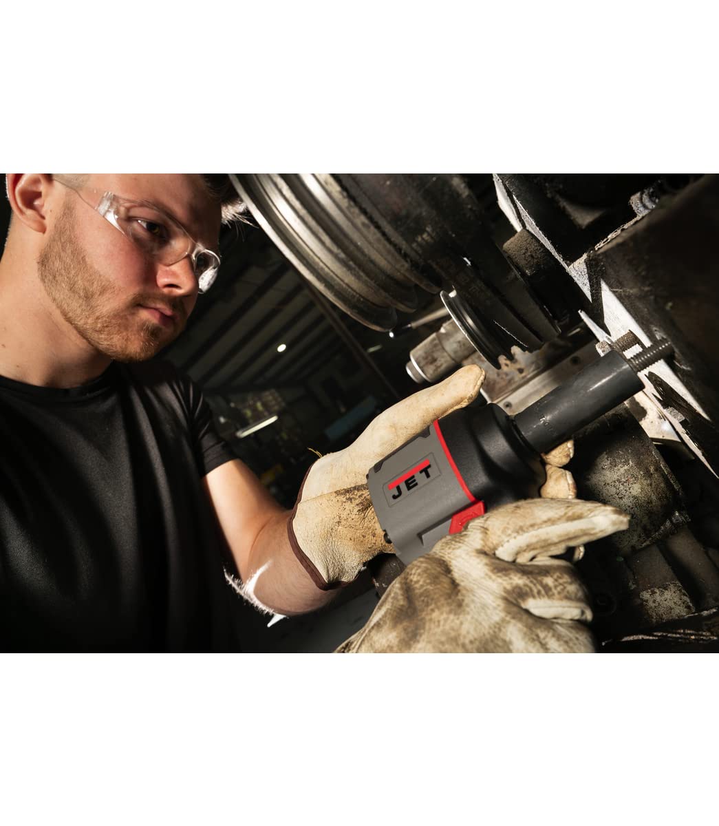 3/8-Inch JET Stubby Impact Wrench, 430 ft-lbs, 8500 RPM (JAT-125)