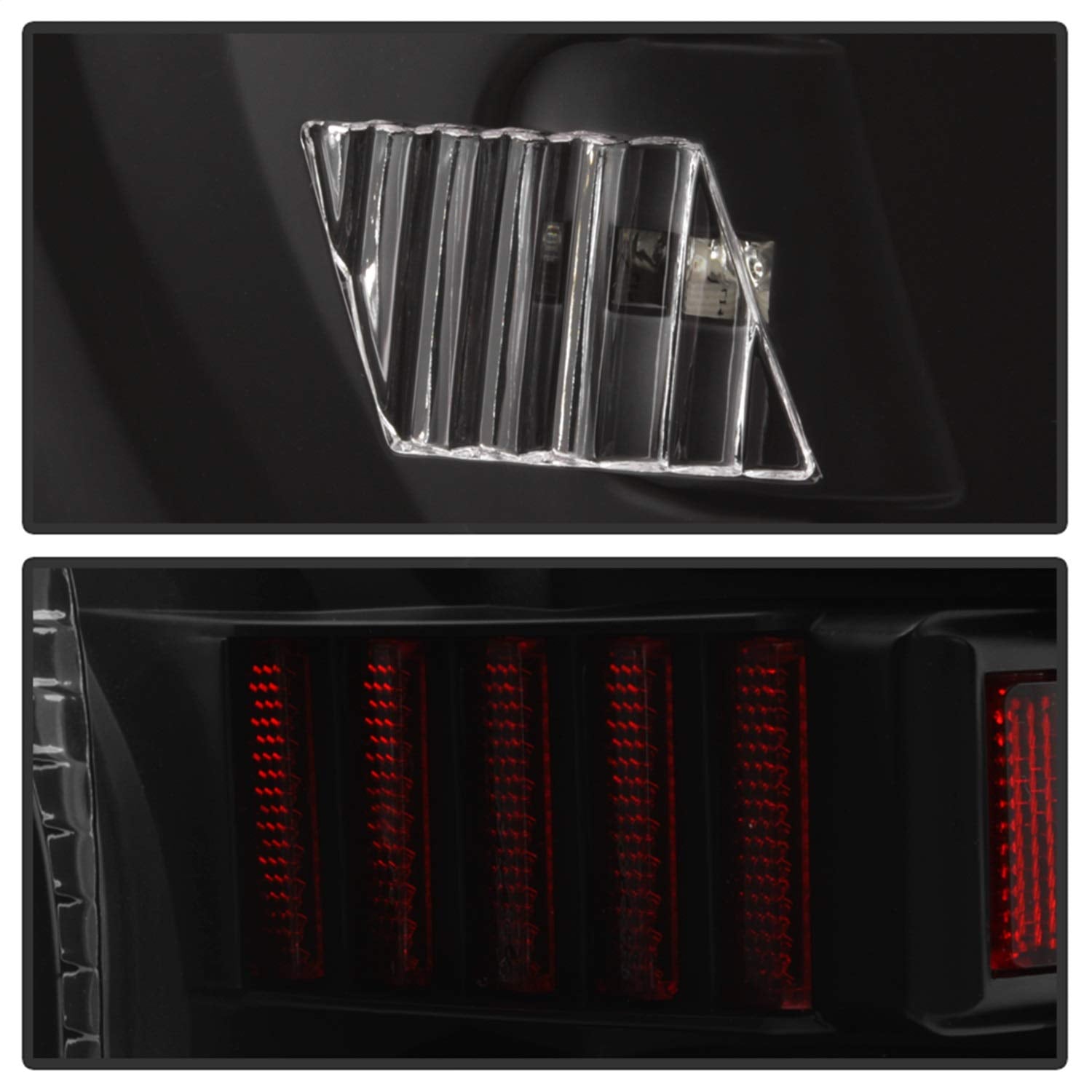 Xtune Spyder Alt-On-Ttu07V2-Lbled-Bk Tail Light