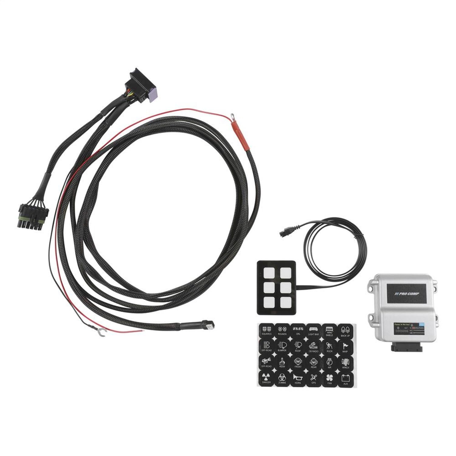 Ss6 Pro Comp 6-Way Universal Switch Panel 76201