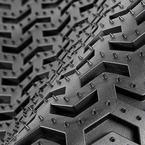 Rugged Ridge Front Floor Liners for RAM 1500/2500/3500 | All-Terrain, Pair, Black | 82903.05 | Fits 2012-2018 Dodge RAM 1500 Quad Cab & 1500/2500/3500 Regular Cab