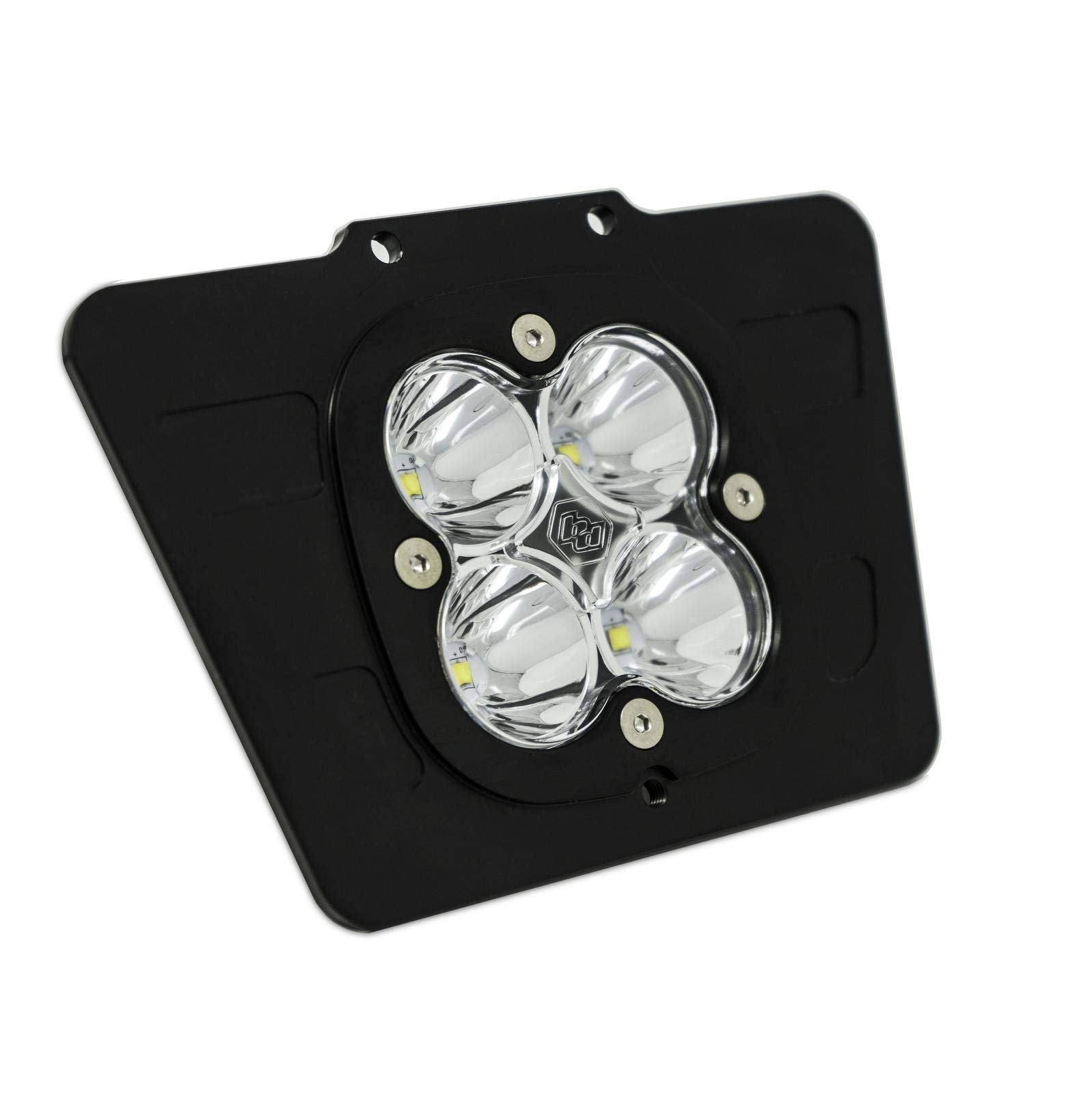 Baja Designs Pro Squadron (D/C) LED Headlight Kit for Honda CRF250X CRF450X Motorcycle (Driving/Combo; Clear)