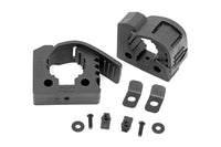 Rubber Molle Panel Rough Country Adjustable Clamp Kit 1" to 2-1/4" - 25 lb Capacity, Universal Fit, 2-Pack