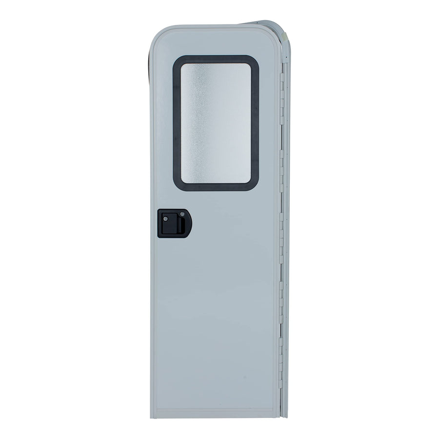 RV Radius Entry Door with Right Hinge and Screen Door