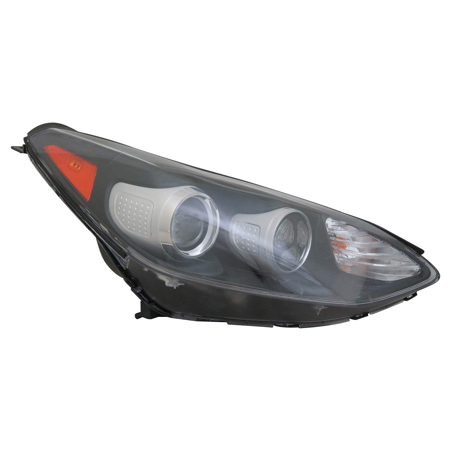 Right TYC Headlight Assembly Compatible with 2017-2021 Kia Sportage