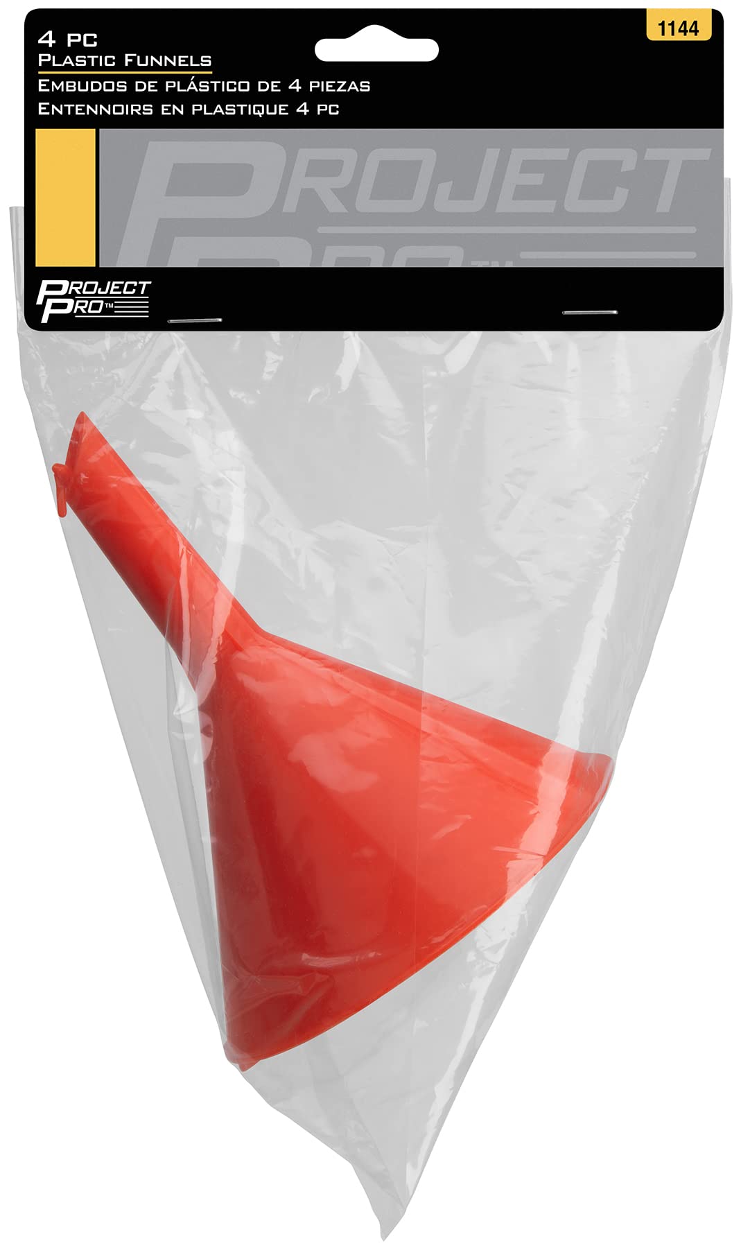 4-Piece Performance Tool Funnel, Plastic