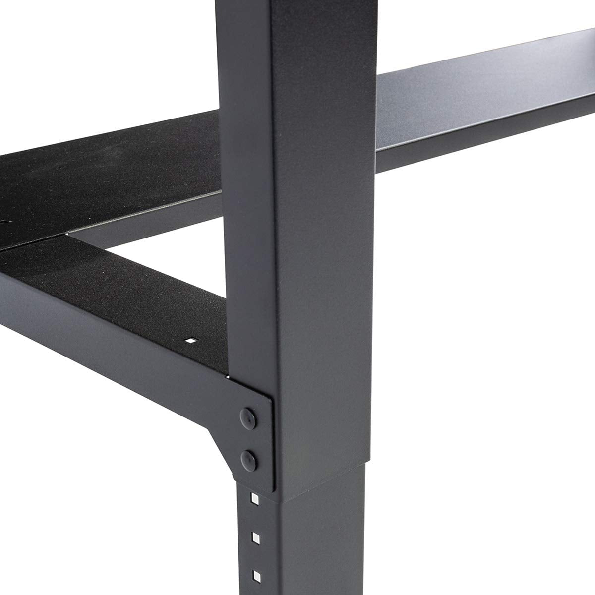 6' Montezuma Adjustable Height Steel and Solid Wood Workbench Station