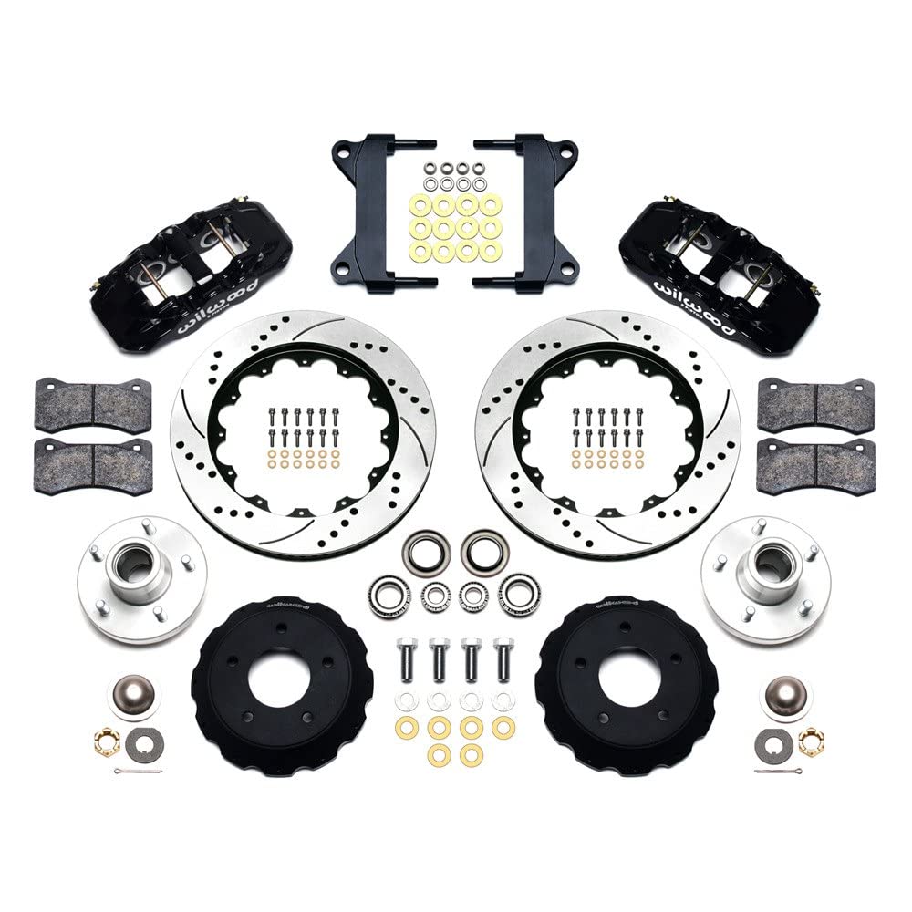 Front AERO6 Hub Kit,14.00,Drilled
