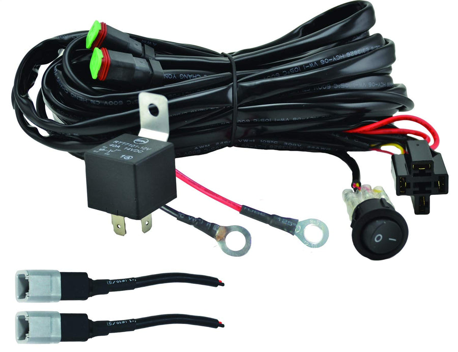 ValueFit HELLA Two Light Wiring Harness, Black