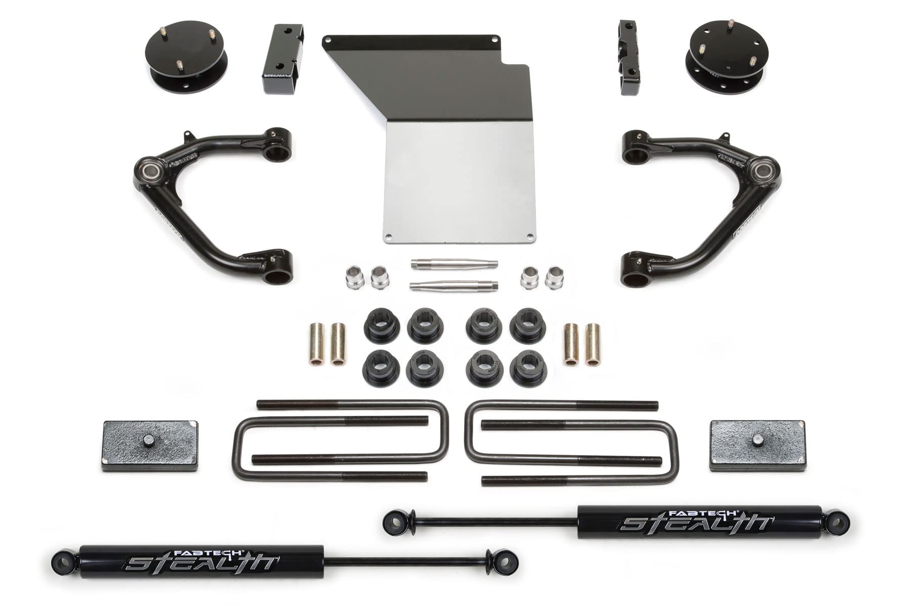K1062M Fabtech 4in Lift System w/Shocks