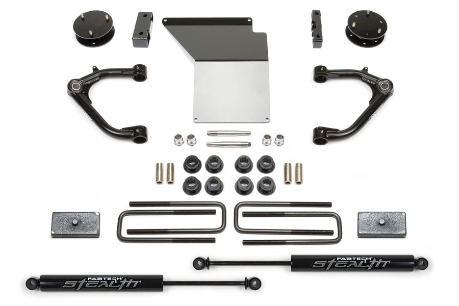 K1062M Fabtech 4in Lift System w/Shocks