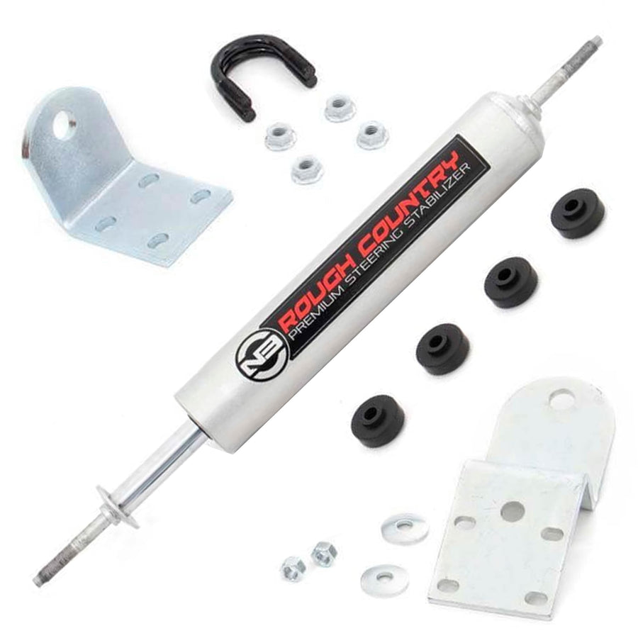 Rough Country Steering Stabilizer N3 for 88-99 Chevy/GMC C/K1500 2WD - 8738630