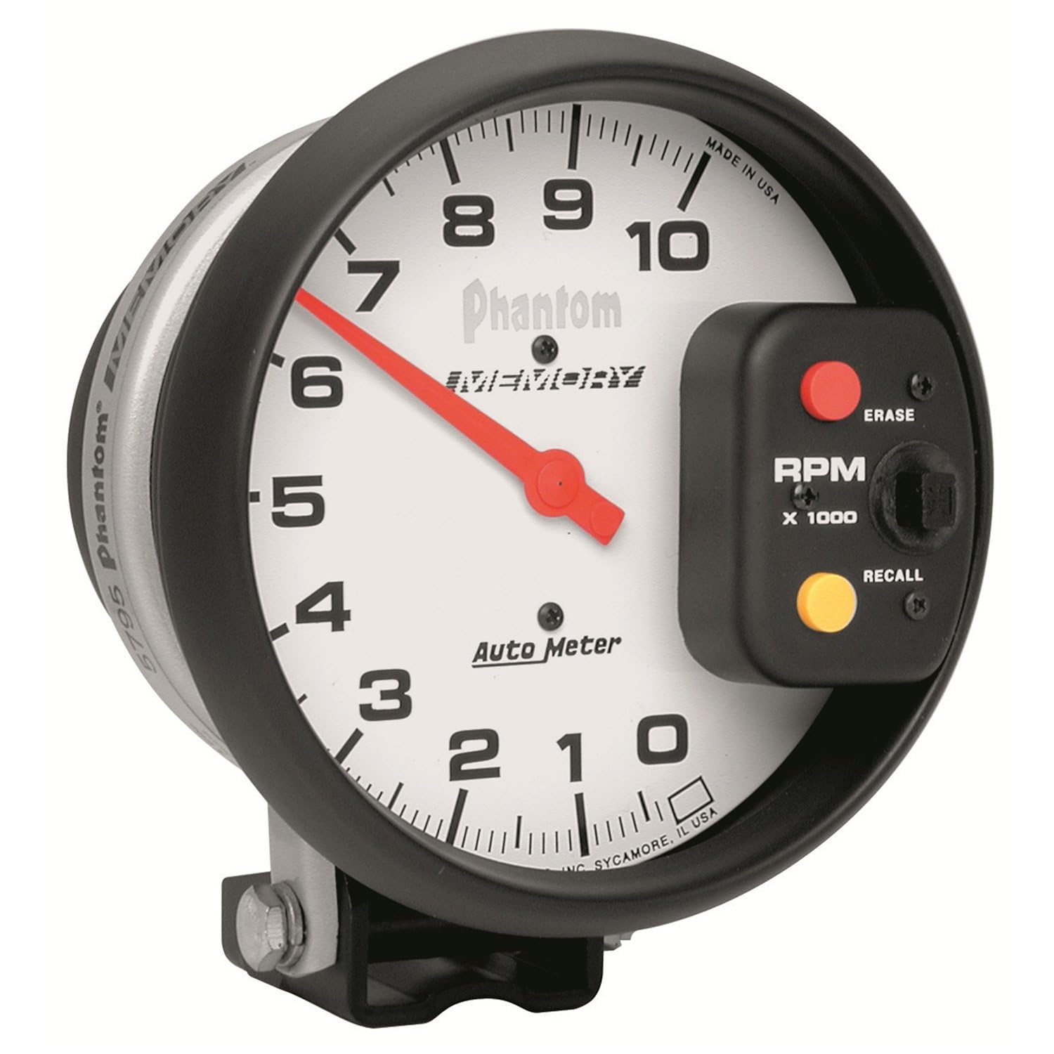 Auto Meter Phantom Memory Tachometer, 5.000 in. 5795