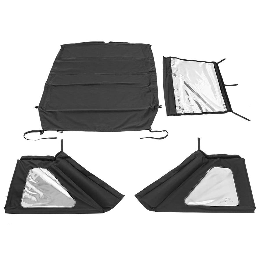 Voyager Soft Top Rugged Ridge for Jeep Wrangler JLU | Sailcloth, Tinted Windows | 13863.35 | Fits 2018-2025 Jeep Wrangler JLU 4-Door