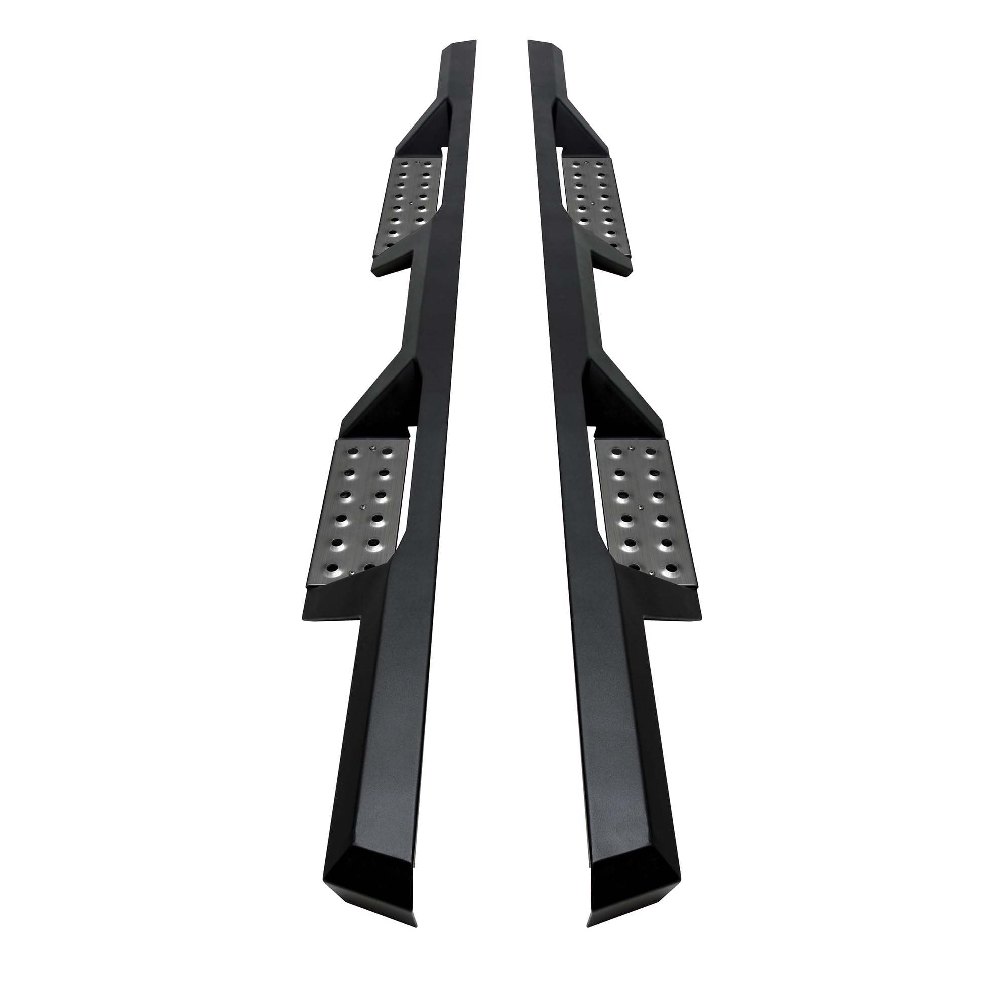 Westin HDX 56-116852 Drop Nerf Bars fits 1999-2013 Silverado Sierra 1500 2001-2019 Silverado Sierra 2500 3500 Extended Cab Textured Black Pair