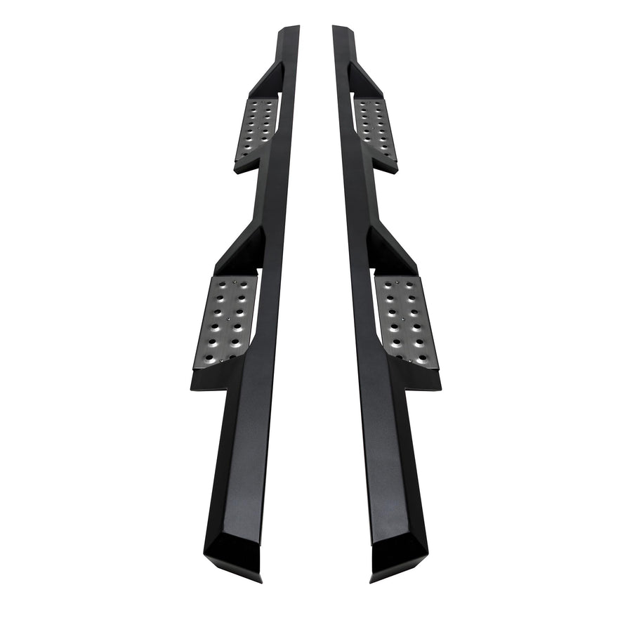 Westin HDX 56-116852 Drop Nerf Bars fits 1999-2013 Silverado Sierra 1500 2001-2019 Silverado Sierra 2500 3500 Extended Cab Textured Black Pair