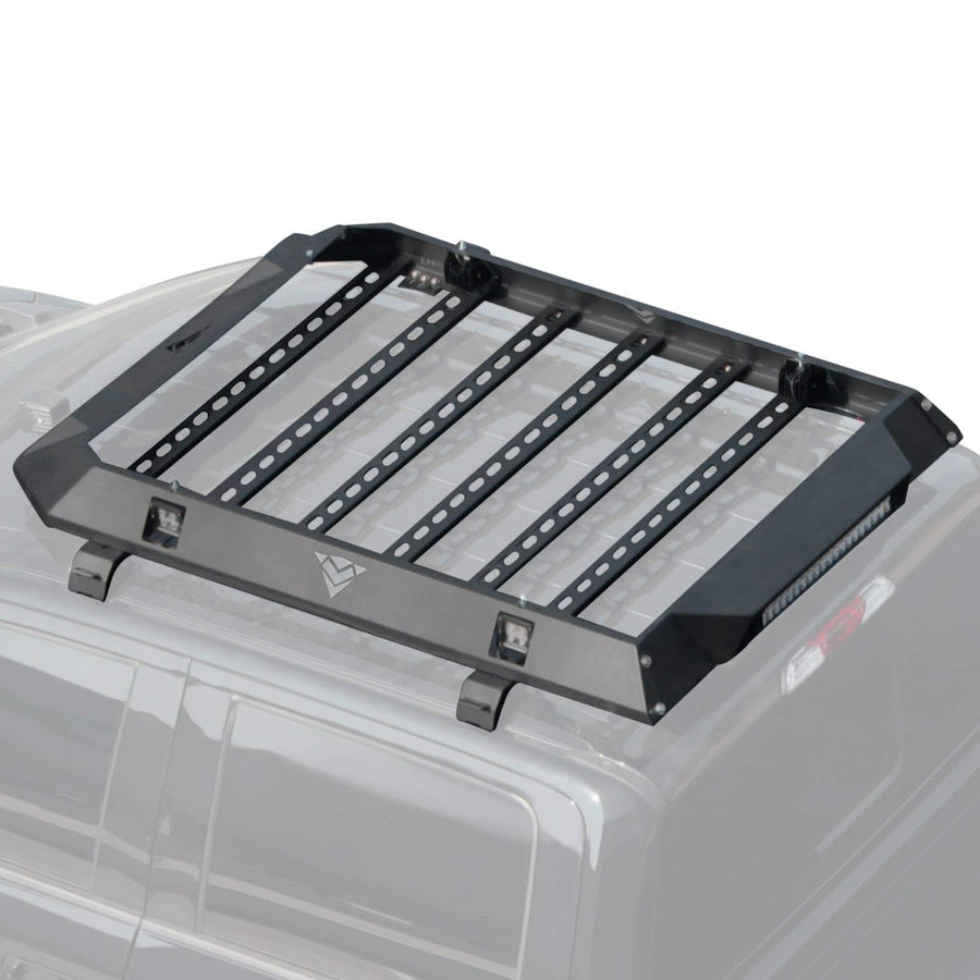 AR-M Series Armordillo Modular Roof Cargo Basket Tray|Universal Fit for Pickup Truck/SUV/Van/Car/Sedan/Coupe/Hatchback|7161948|Textured Black|Roof Rack Basket|Roof Tray